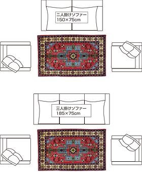 ペルシャ絨毯の伝統的な分類、ケルマーン/サイズ：185x280cm。.pk69. ペルシャ絨毯の伝統的な分類、ケルマーン/サイズ：185x280cm