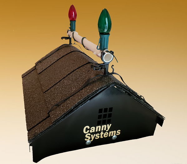 Christmas light PVC pipe adapter