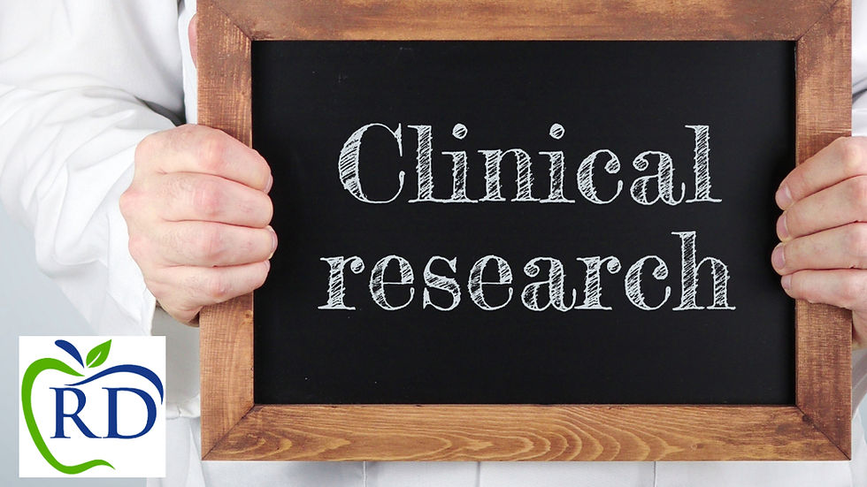 Registered Dietitians play key role in Clinical Research