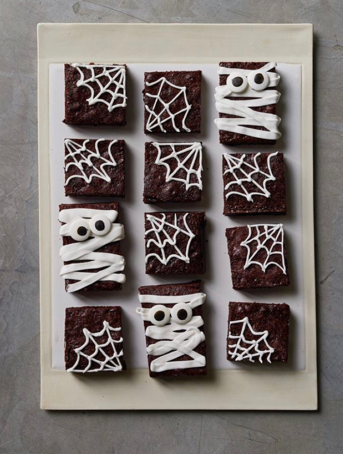  Mummy and spiderweb 🕸 brownies 