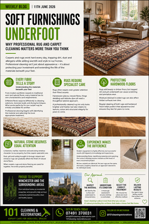 Soft Furnishings Underfoot Blog                   11th June 2026
