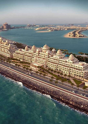 best destination wedding venue raffles the palm dubai.