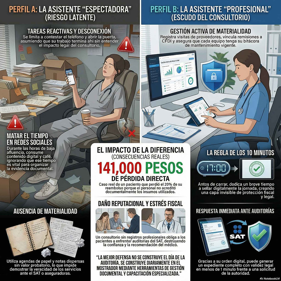 Dos Pacientes, Una Misma Tormenta Fiscal — Y Una Asistente que lo Cambió Todo