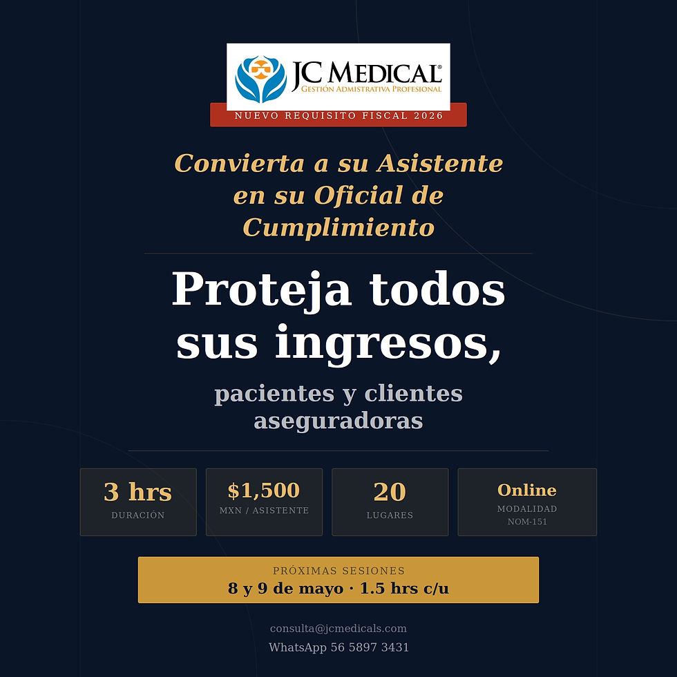 "Taller Materialidad Médica" para Asistentes de Profesionales Médicos