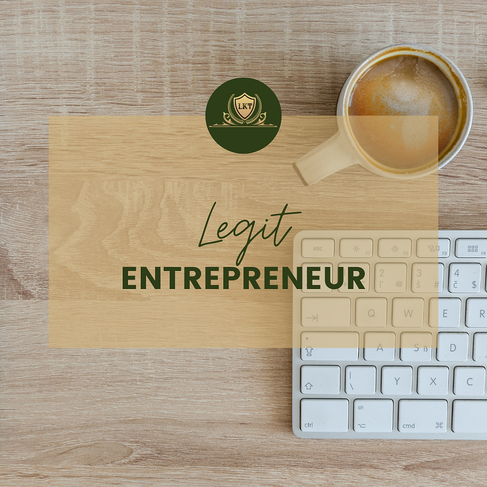 Legit Entrepreneur