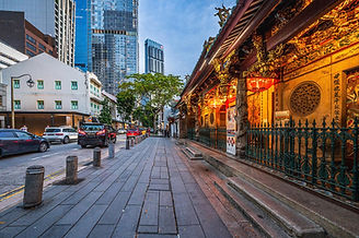 Historical District Heritage Buildings Lanterns, Telok Ayer Thian Hock Keng Temple_medium.