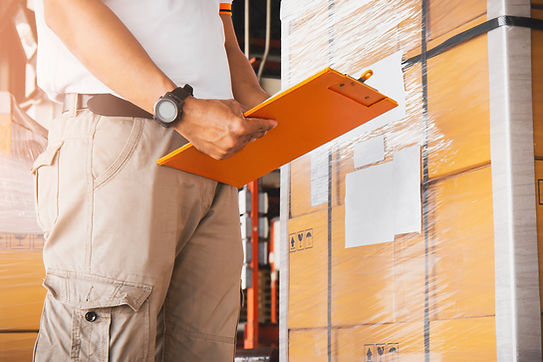 workers-holding-clipboard-his-doing-inventory-management-packaging-boxes-storage-shipping-