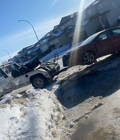 front of C&M Towing and Recovery