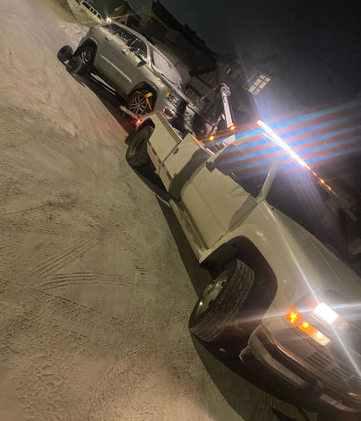 snowy days towing