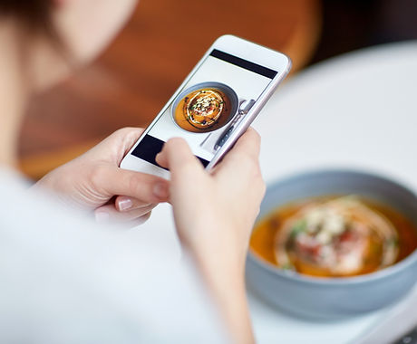 Taking Picture of Food