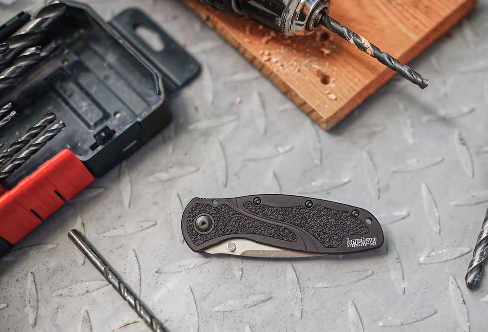 Thumbnail: BLUR - S30V, BLACK, STONEWASH