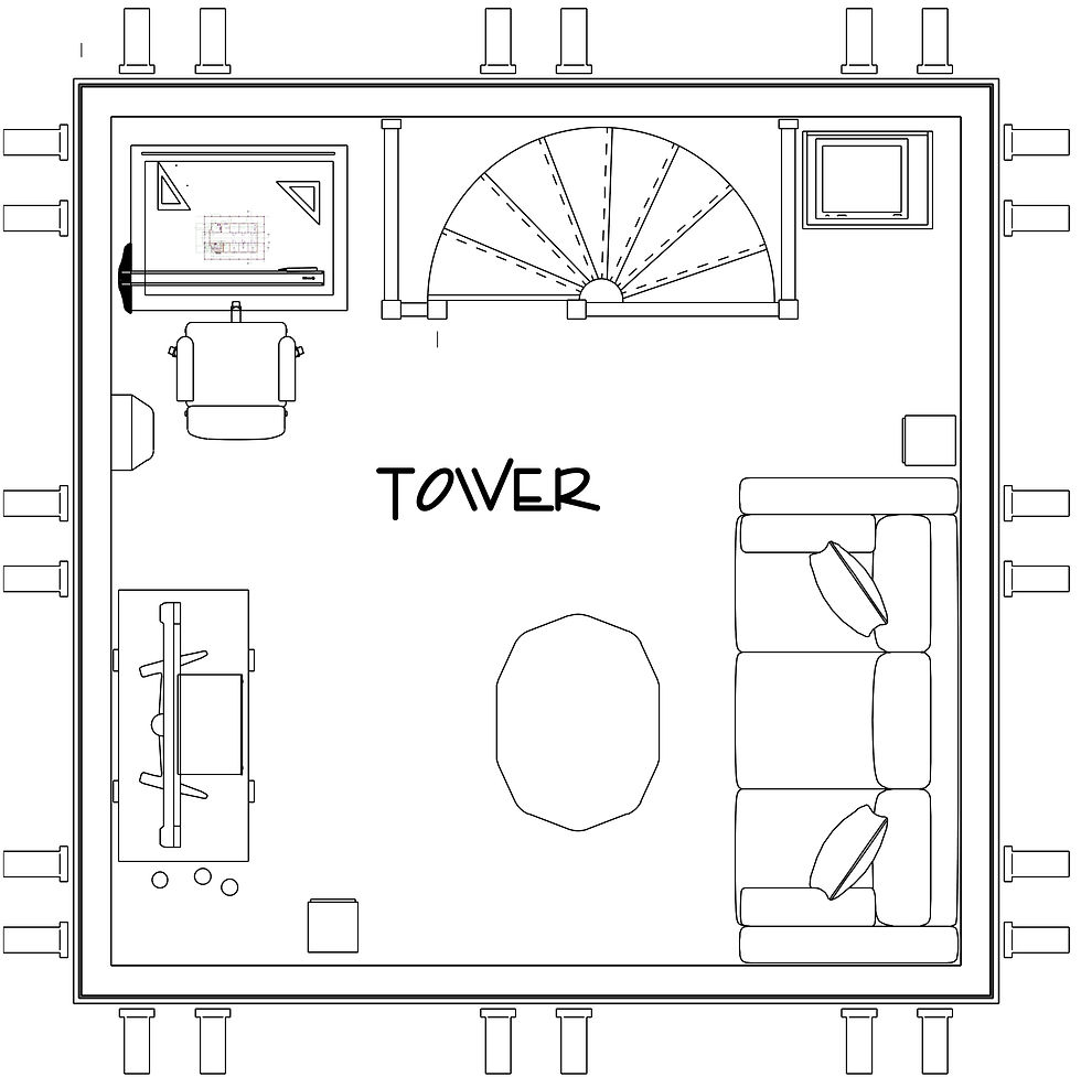 Thumbnail: 2nd Empire Tower Floor Plan