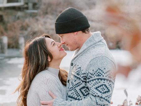 Beautiful Rural Winter Family Portrait Session