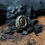 Miniatura:  Mexican Biker Ring Gilt Crossbone