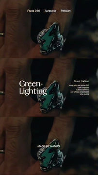 Miniatura: Limited Stones 045 Green Lighting