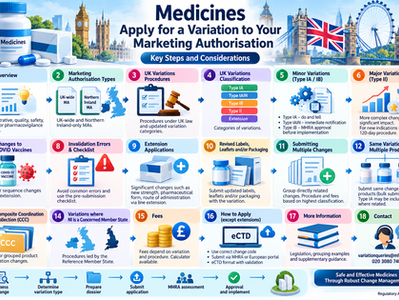 UK MHRA Guidance: Medicines-Apply for a Variation to Your Marketing Authorisation