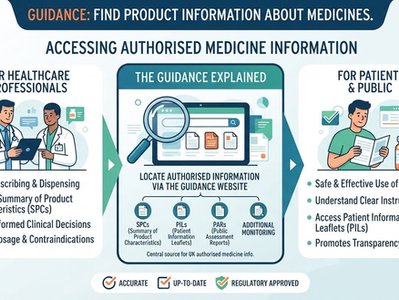 MHRA Guidance: Find Product Information About Medicines