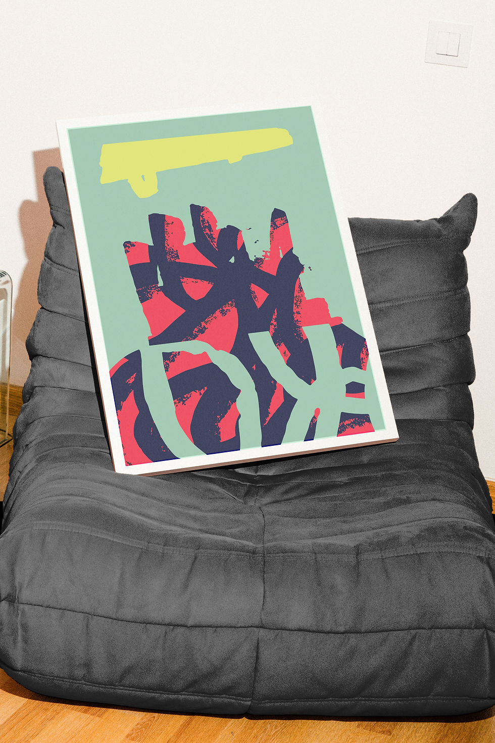 Thumbnail: Chromatic Rhapsody - Colourful Abstract Wall Art