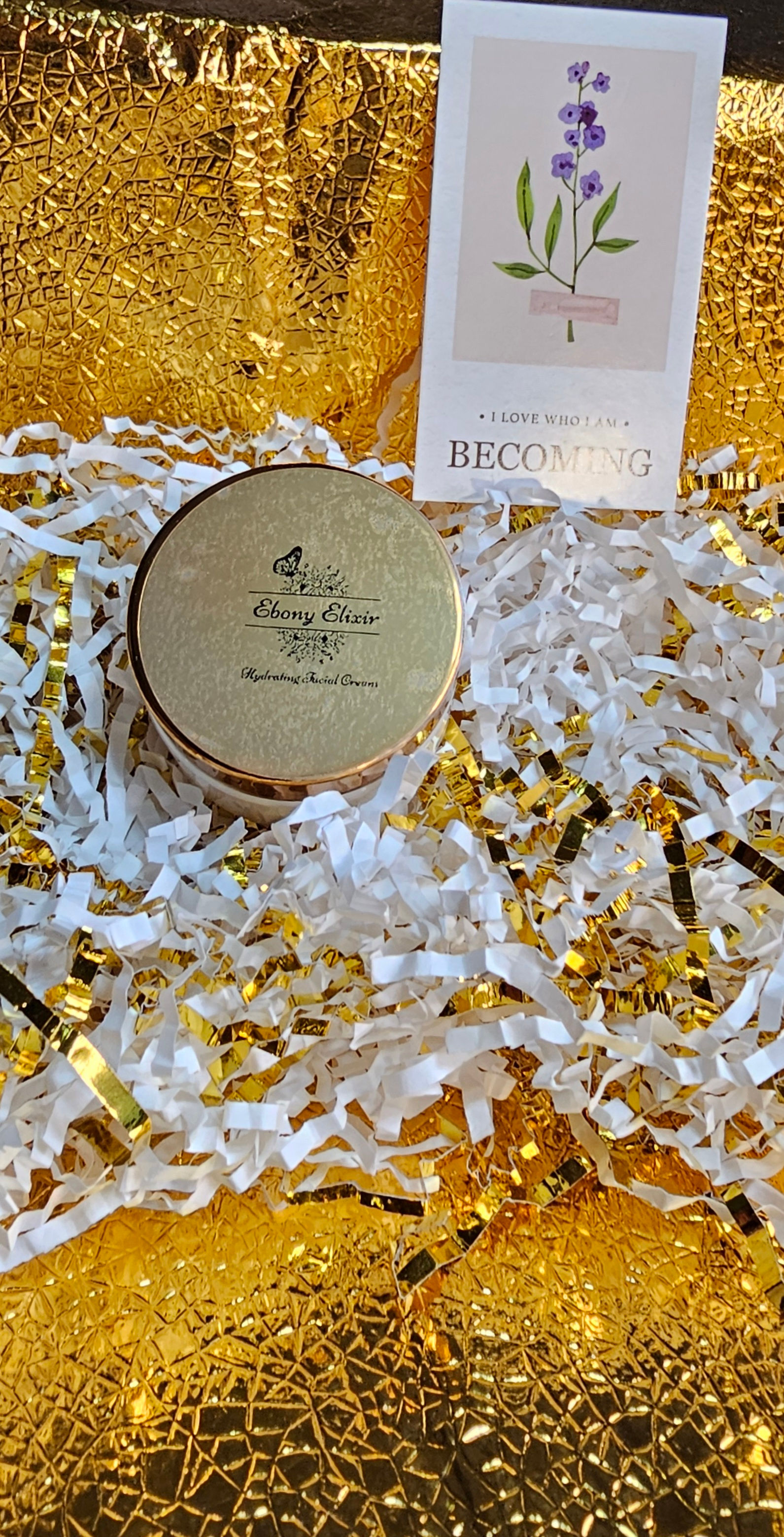 EBONY ELIXIR HYALURONIC ACID FACIAL CREAM