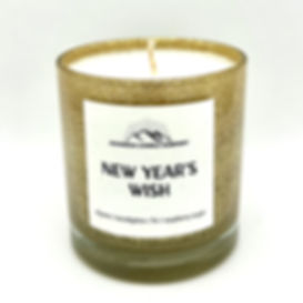 New Year's Wish soy candle