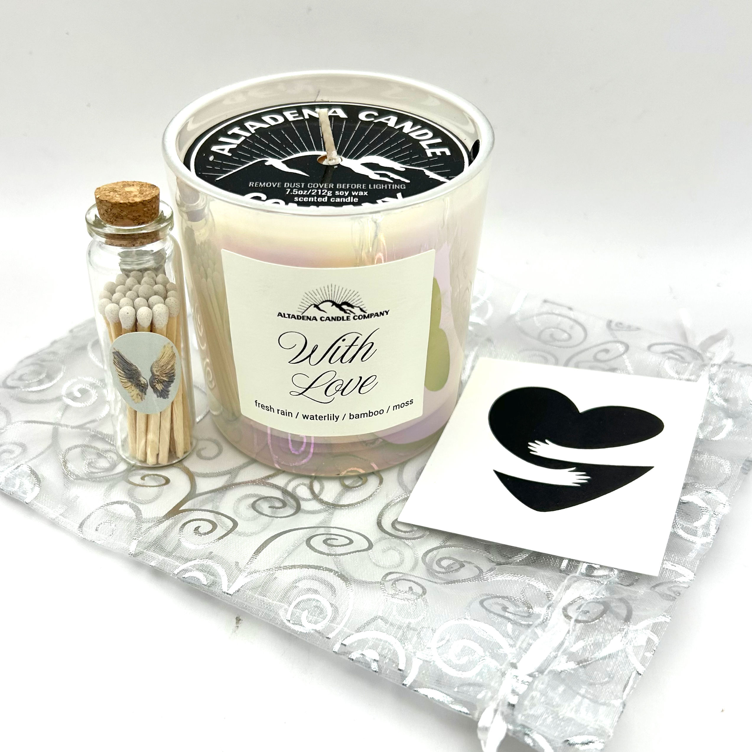 WHISPER FLAME soy candle set