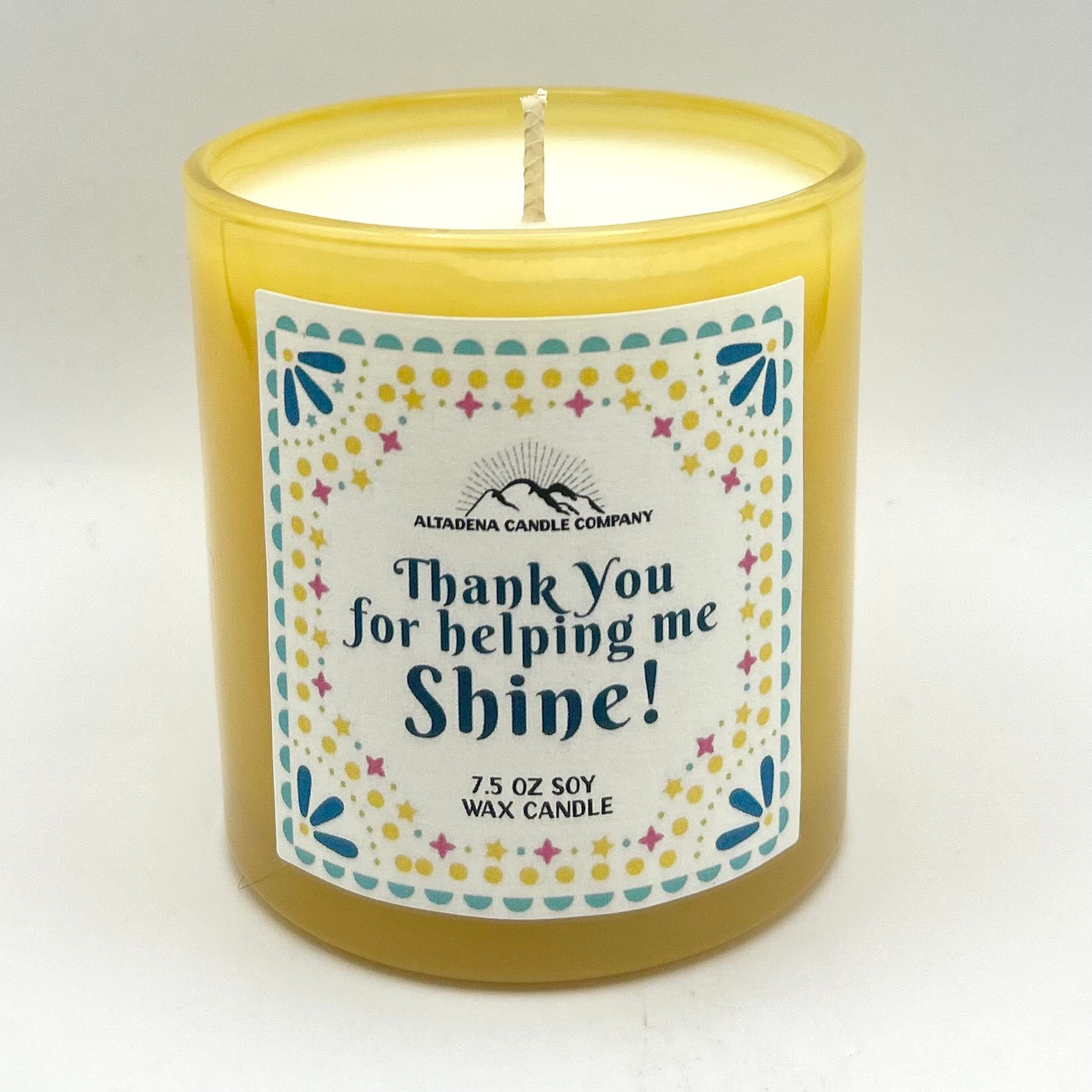 Teacher/Staff Appreciation Shine soy candle