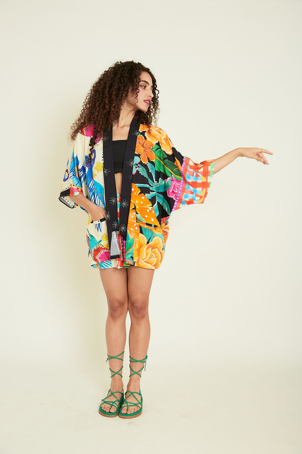 Miniatura: Kimono Araras
