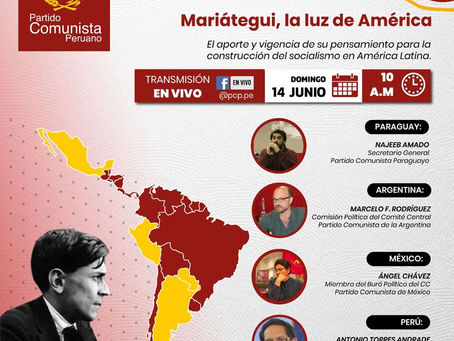 Evento: MariƔtegui, la luz de AmƩrica.