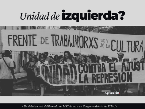 Frente trotskista o unidad de izquierda