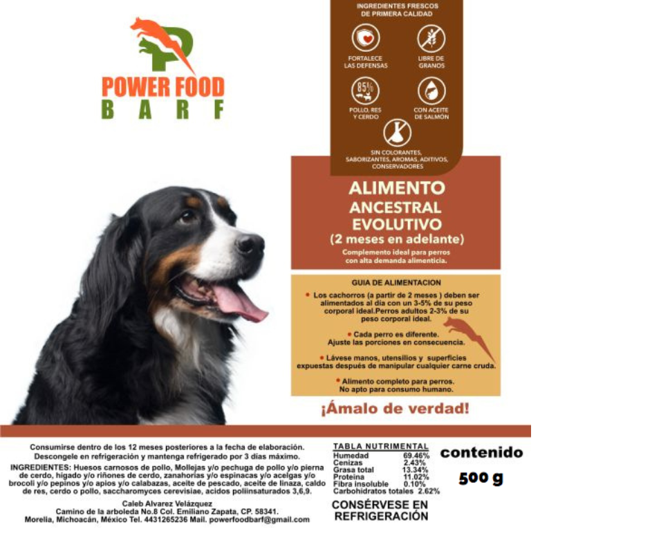 ANCESTRAL EVOLUTIVO 500 g