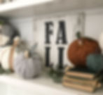 Three DIY Braided Pumpkins Layered in Bookshelf | Fall Decor