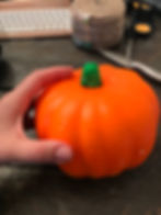 Orange Styrofoam Pumpkin | DIY Braided Pumpkins | Fall Decor 
