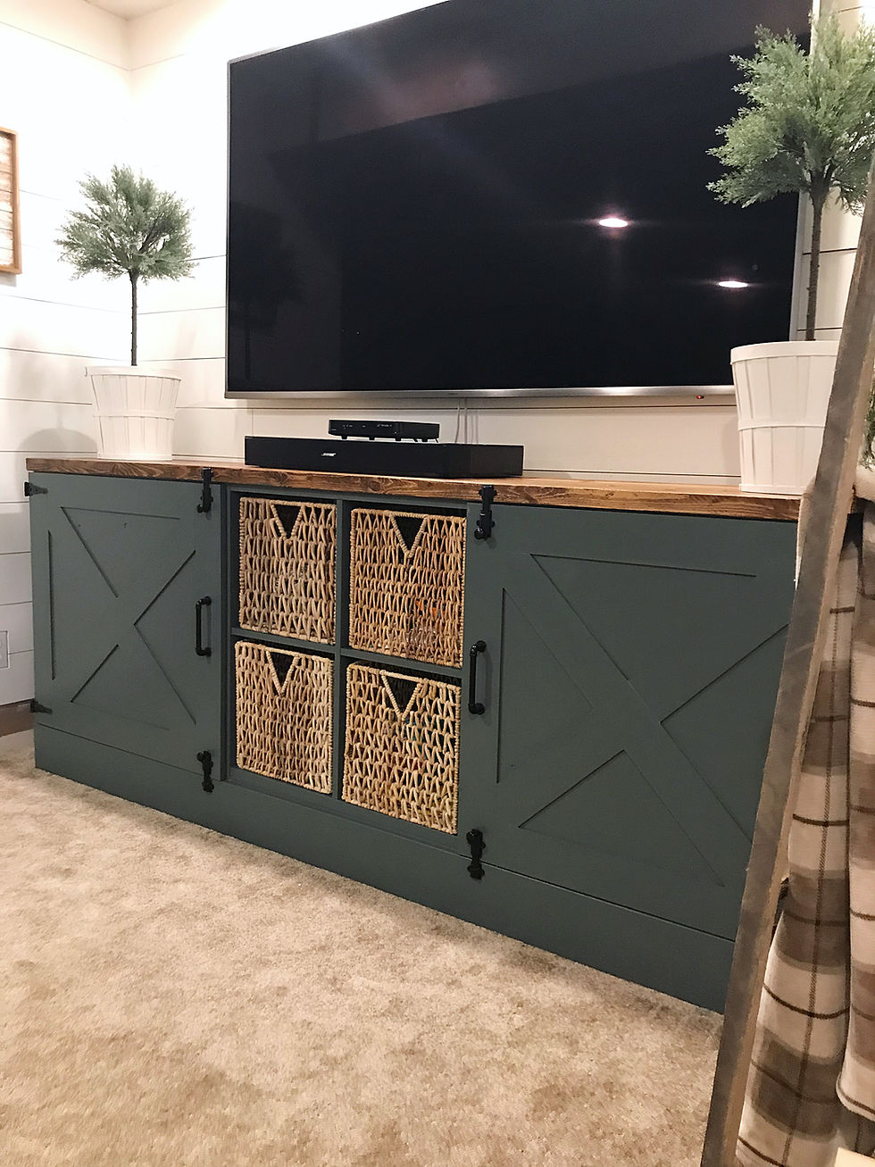 DIY ikea media unit hack