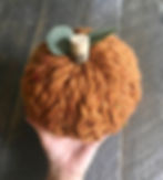 DIY Braided Pumpkin in Orange | Fall Decor