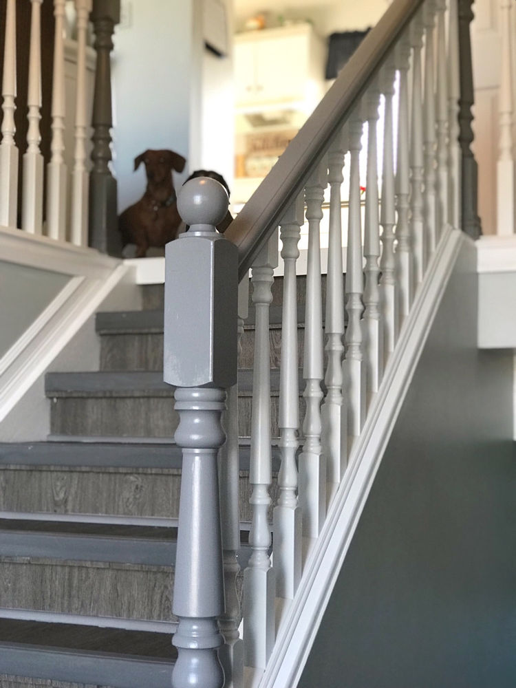 How To Paint Stair Spindles the Easy Way