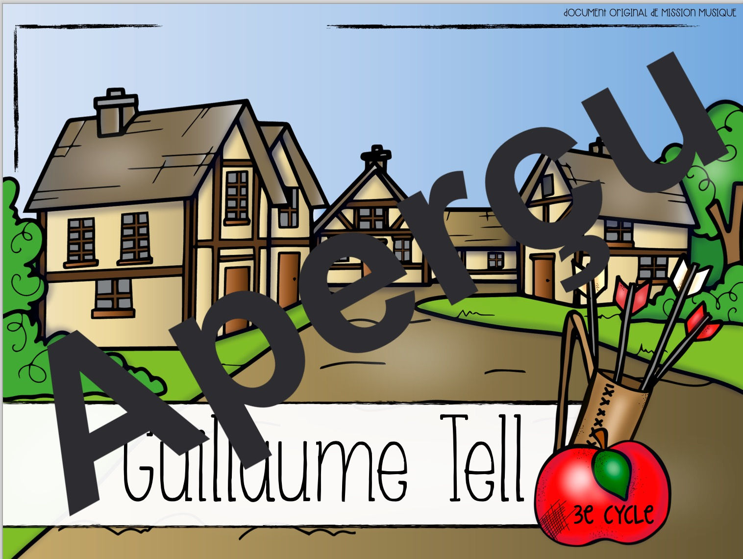 Guillaume Tell - 3e cycle