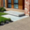 Concrete Floating Step Landscaping