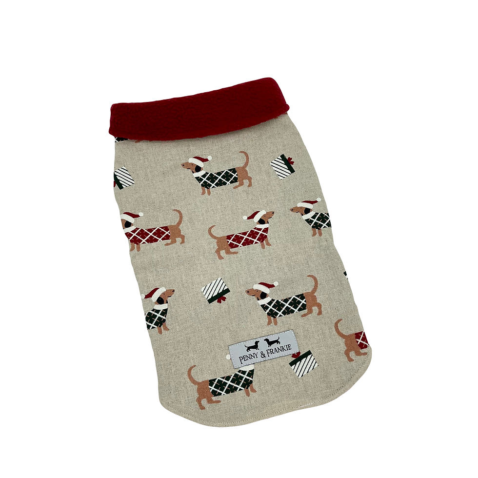 Christmas coat Cream