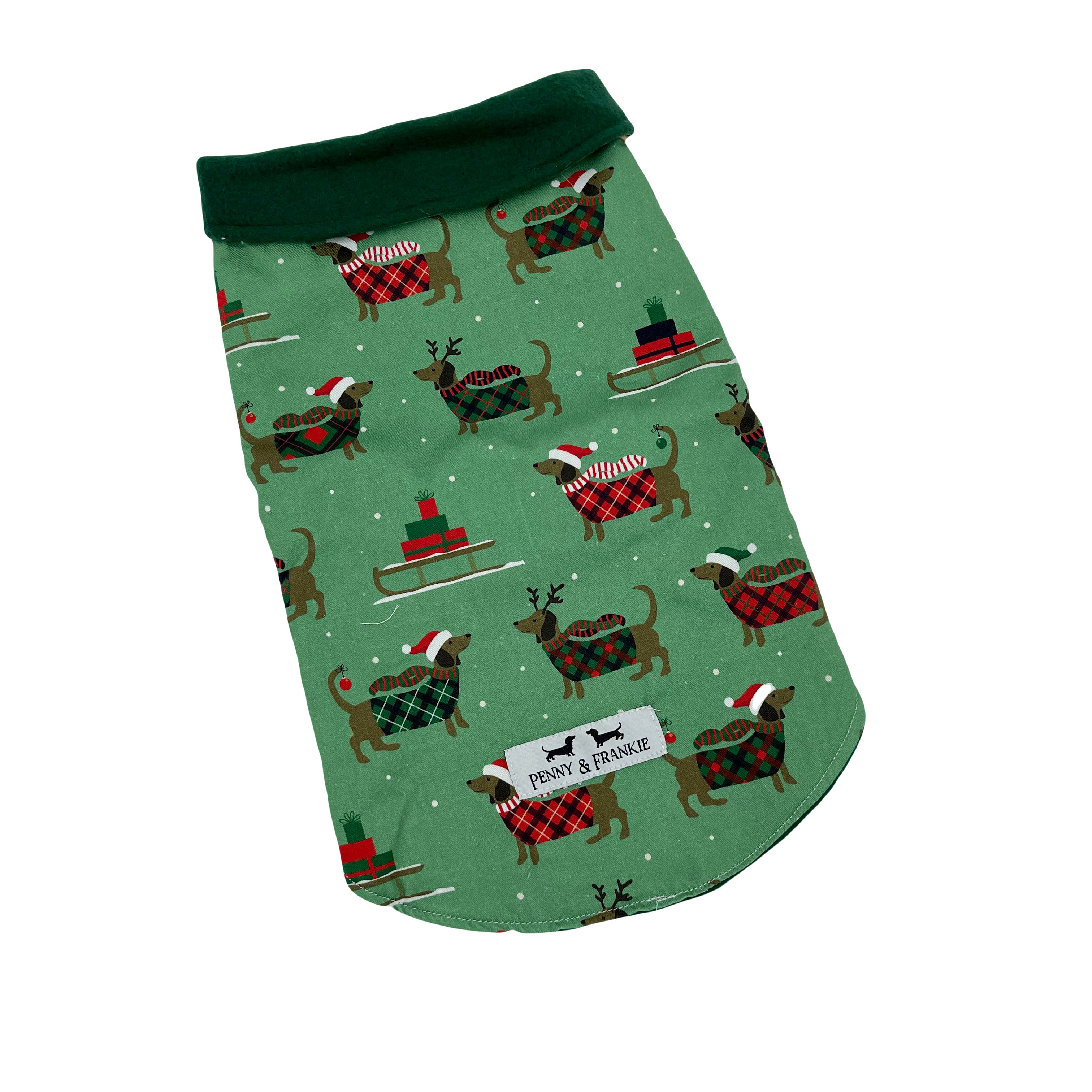 Christmas coat Green