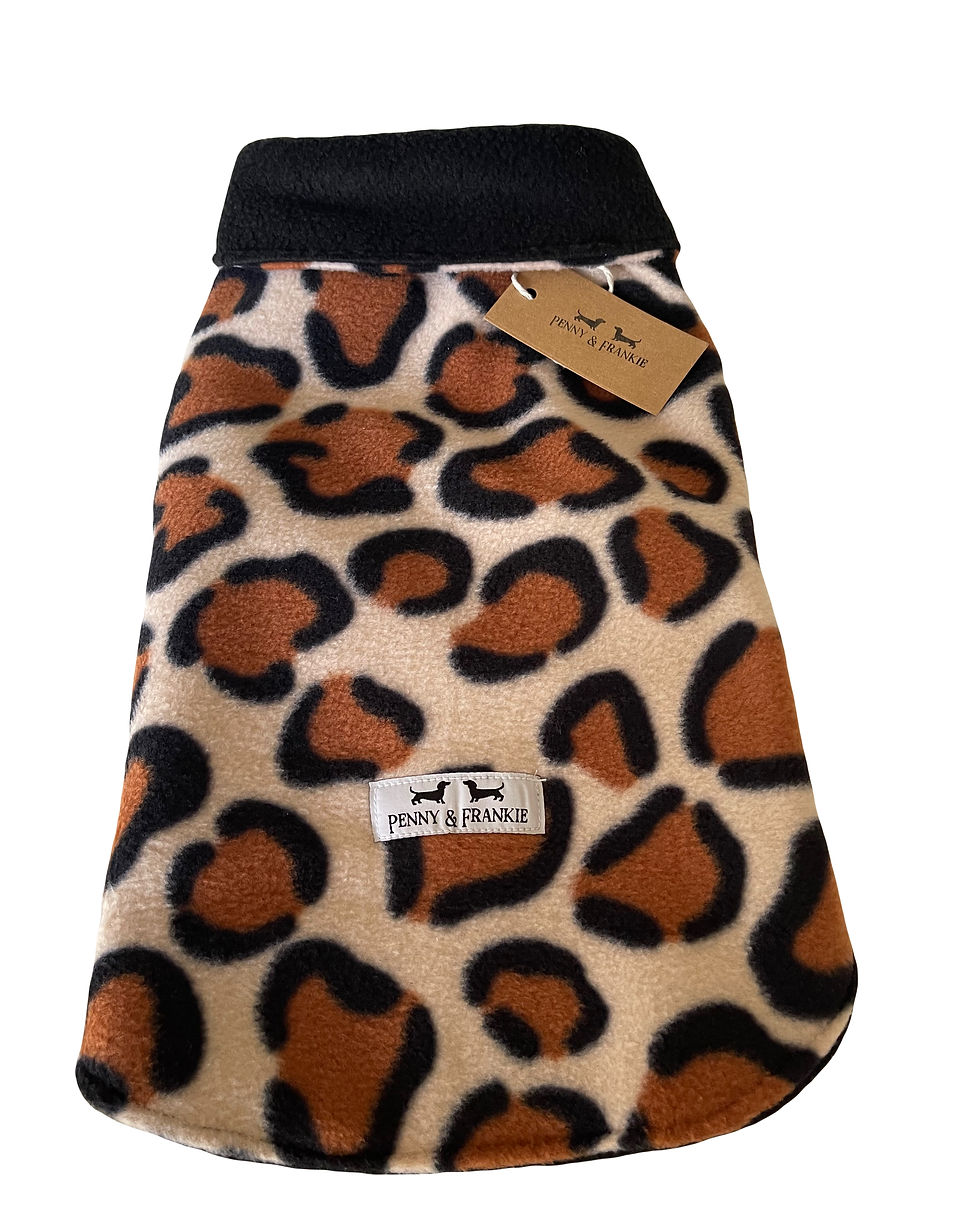 Leopard Fleece Coat