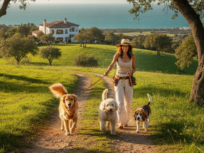 Curated Adventure Dog Walks in Sotogrande: A Luxury Nature Experience 🐾✨