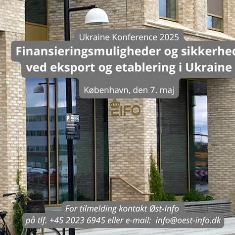 Ukraine Konference 2025 afholdes den 7. maj