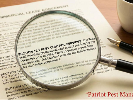 Who Is Responsible for Pest Control in Commercial Leases