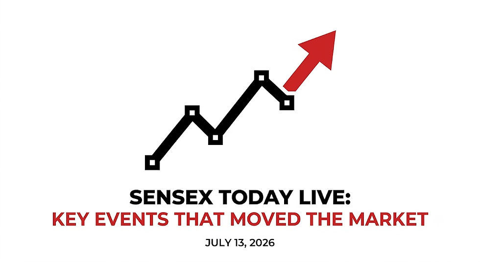 Sensex Today Live Updates