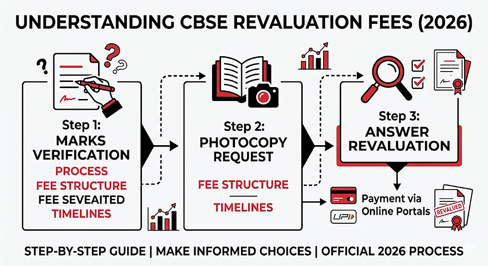 CBSE Revaluation Fees