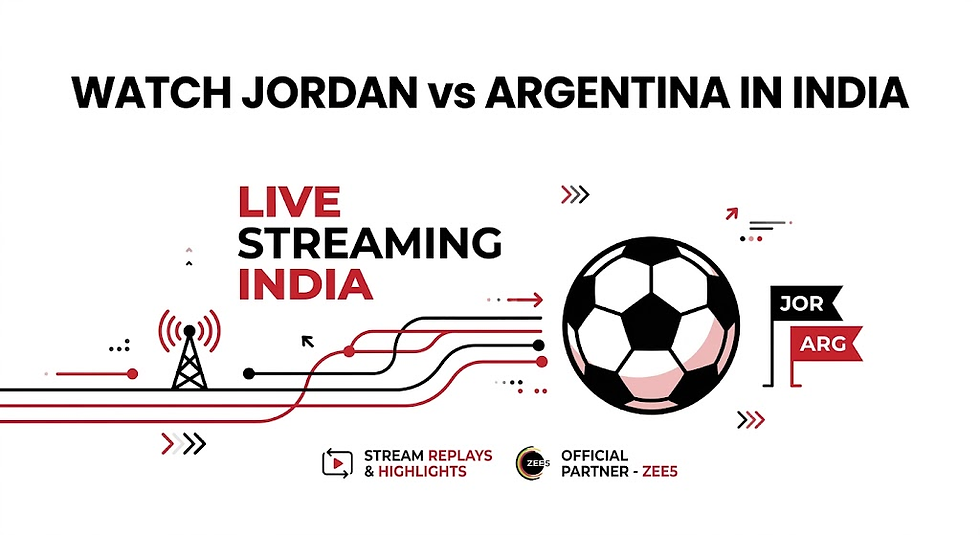 Jordan vs Argentina Live Streaming India