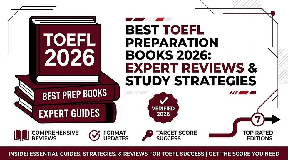 Guide to the Best TOEFL Preparation Books 2026