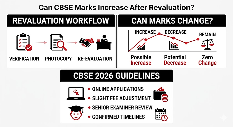 CBSE Marks Increase After Revaluation?