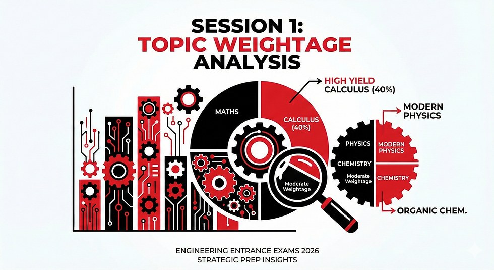 JEE MAINS Topic Weightage Analysis
