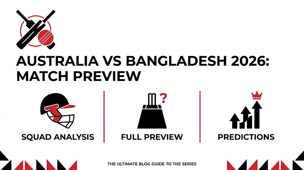 Australia vs Bangladesh 2026